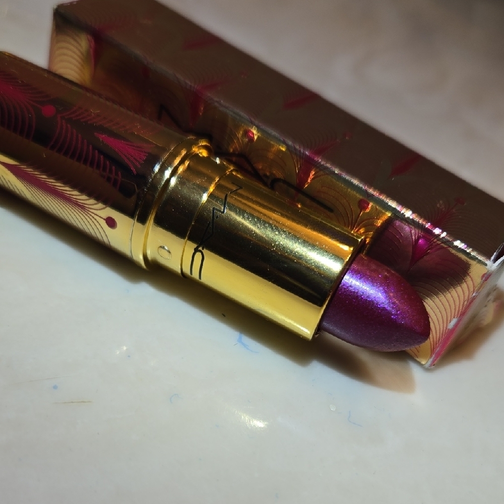 MAC Cosmetics Pink and Purple Lipstick Vibrant Shades